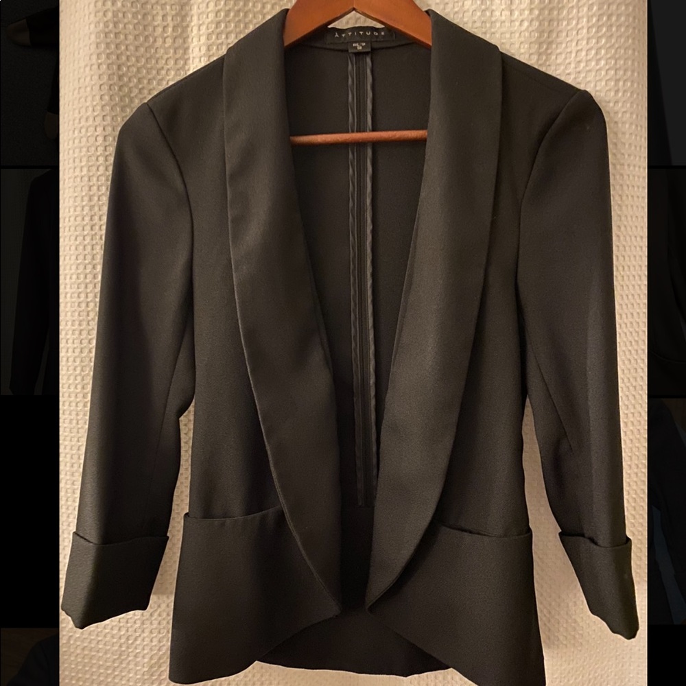 Black blazer by Attitude
